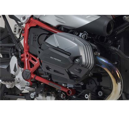 Protezione del cilindro nero BMW R nineT / Pure / Scrambler (20-). MSS.07.653.10001/B SW MOTEH