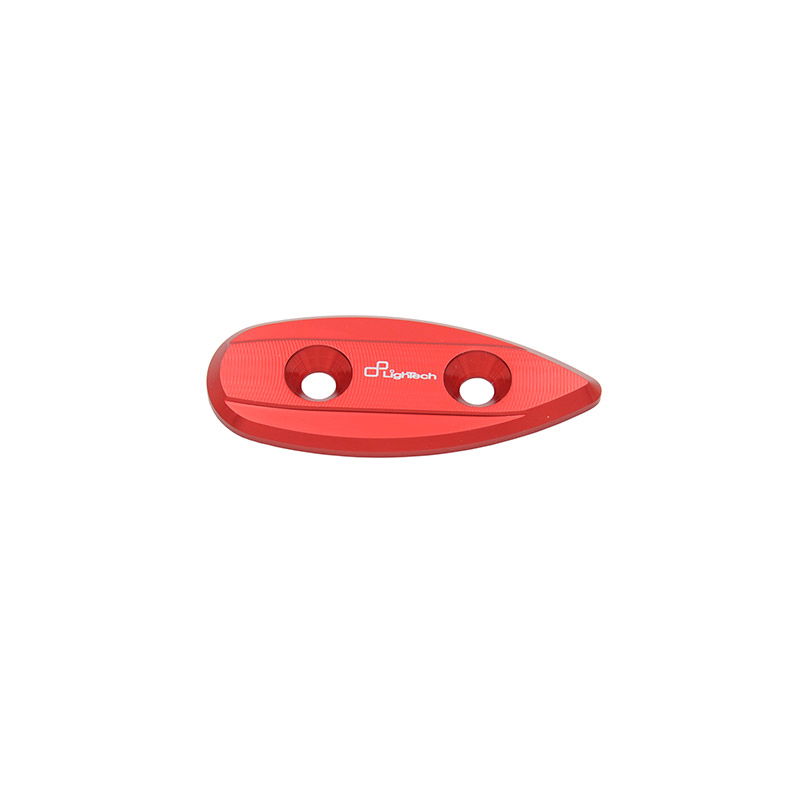 MIRROR BLOCK-OFF PLATES YAMAHA R6 (99-07), R1 (98-06) (CP) RED LIGHTECH