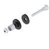 KIT ADATTATORE PROTEZIONE LEVA DUCATI 848 LIGHTECH