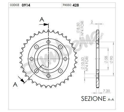 CORONA #0914 in ferro Z 37