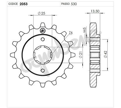 PIGNONE #2053 Z 15