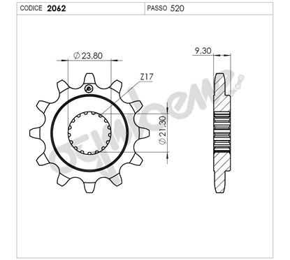 PIGNONE #2062 Z 13