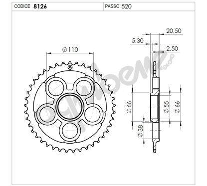 CORONA #8126 in ergal Z 39