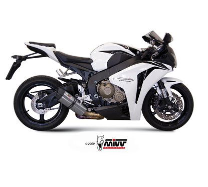 Scarico completo 4a2a1 POWER EVO SUONO titanio fondello carbonio HONDA CBR 1000 RR 08-13  Mivv 