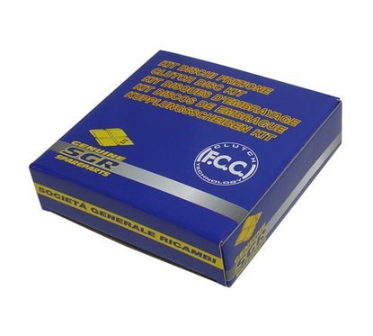 Kit dischi frizione guarniti + acciaio - F.C.C. - SGR-74.60087