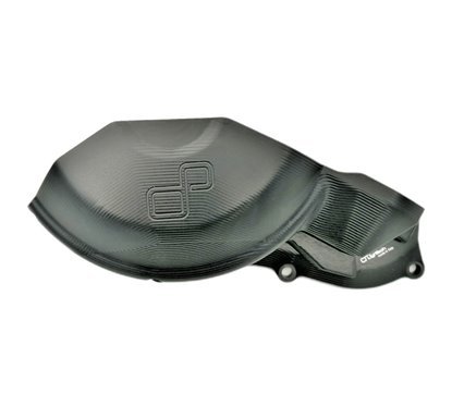 Right side clutch cover protection in aluminum - LT-ECPAP003NER - Lightech