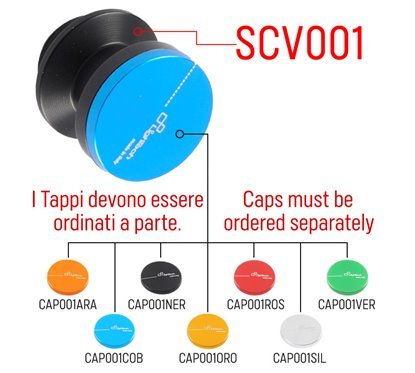 Kit supporti cavalletto M6 - LT-SCV001 - Lightech