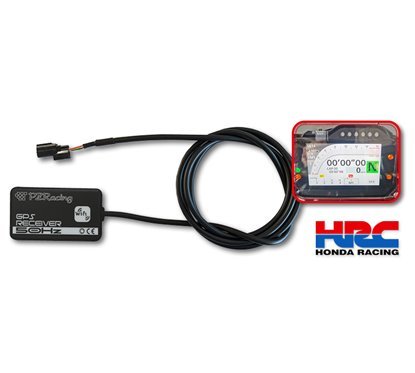 HRC-Tronic GPS receiver for OEM HONDA dashboard - Honda HO601 by PZRacing.