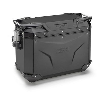 Coppia di valigie laterali Monokey TREKKER OUTBACK EVO 48LT alluminio nero GIVI