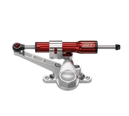 Steering damper kit only for race use with red shock absorber KIT189A1