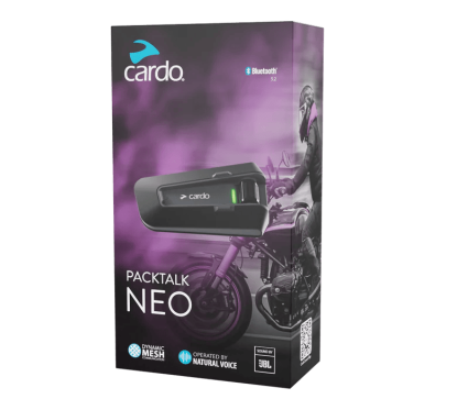 Packtalk Neo DUO - Interfono per Motociclisti (Confezione da 2)