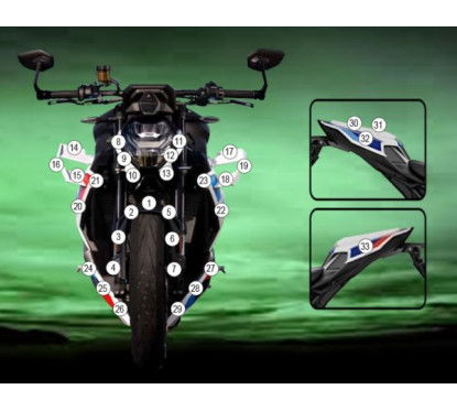Protective Film BMW M 1000 R 2023 EAZI-GRIP