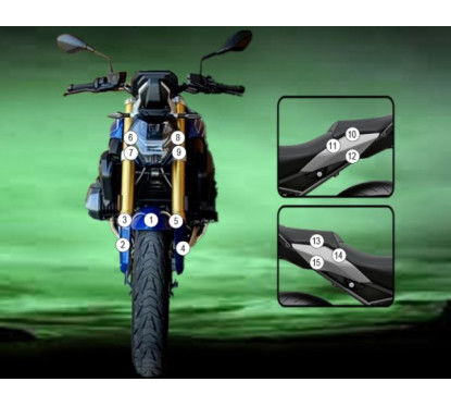 Protective Film carena for BMW R 1250 R 2023- EAZI-GRIP
