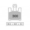 RACING Front brake pads ZCOO T003 EX
