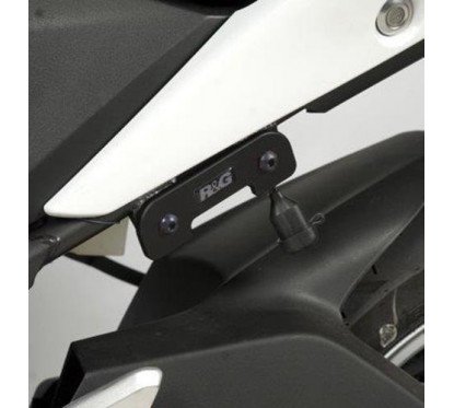 R&G Rear Foot Rest Blanking Plates (Single piece left side), Honda Cbr250 '11-