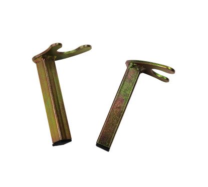 Pair of Forks for Rear Stand Brass Colour