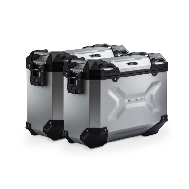 Sistema valigie in alluminio TRAX ADV BMW R 1300 GS Triple Black 2023 SW-MOTECH