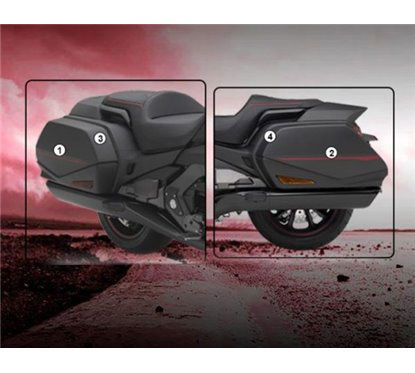 Eazi-Grip Pannier Paint Protection Kit Honda BAGGER '20-
