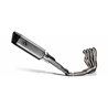 Kit completo COMPETITION Full Titanium approvato FIM (105dB) ARROW 71236CKZ