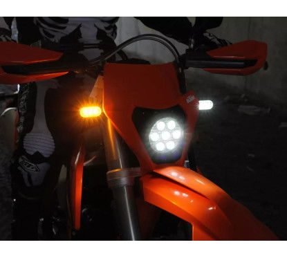 Denali Kit Faro Rally KTM per EXC-F, XC-W e XCF-W