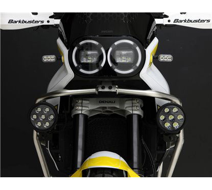 Supporti montaggio fanale anteriore per barra paramotore OEM - DUCATI DESERT X LAH2210302 Denali