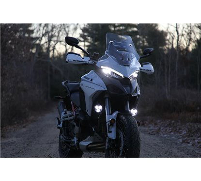 Denali Supporti Montaggio Faretti Anteriori Superiori per Ducati Multistrada V4 2021-...