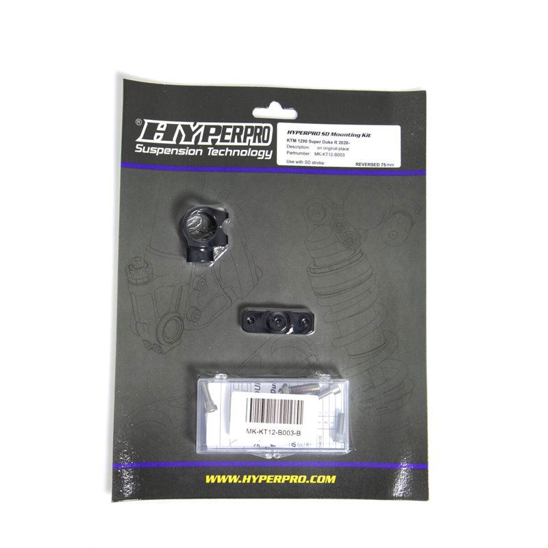 Kit di montaggio ammortizzatore di sterzo HYPERPRO MK-KT12-B003-B