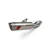 Track Day titanium slip-on line silencer Honda