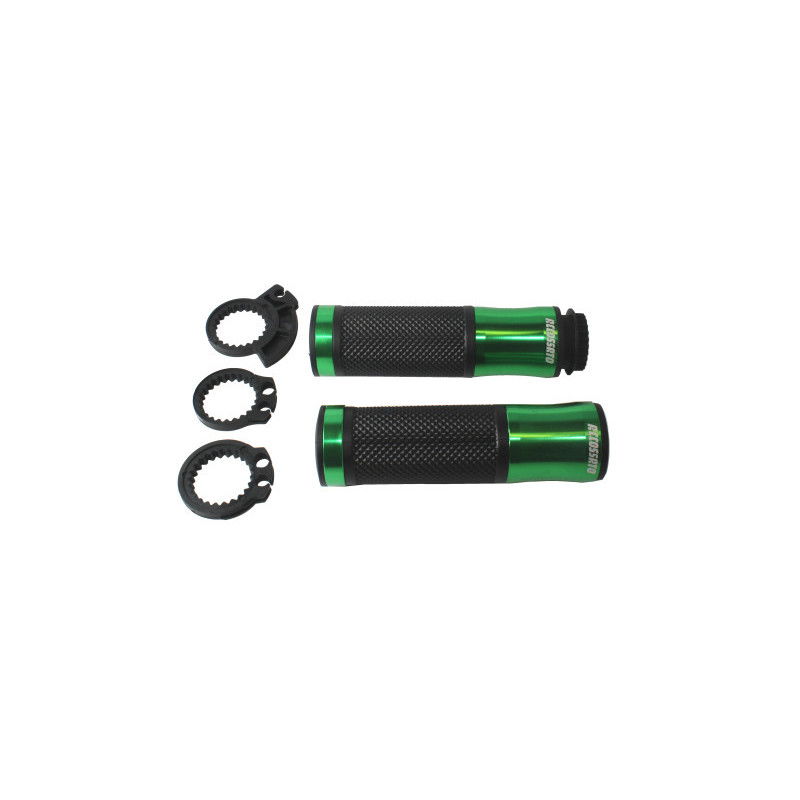 Accossato Racing CNC Aluminium Grips with Adjustable Inserts Accossato Racing CNC Aluminium Grips with Adjustable Inserts GREEN
