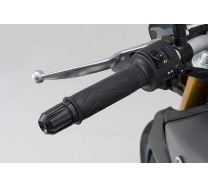 Stabilizzatori manubrio anodizzati "TKM-2" nero-verde - specifici KAWASAKI M8