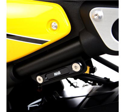 Placchette copri fori poggiapiedi posteriori (sing., lato SX), KTM RC390/200/125 '22-