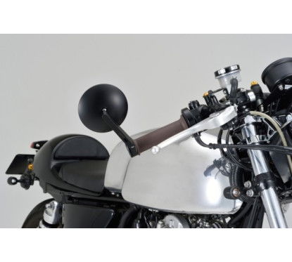 Daytona Specchietti Bar-End MARU1 – Coppia Specchi a Manubrio Lungo, ABS + Alluminio,...