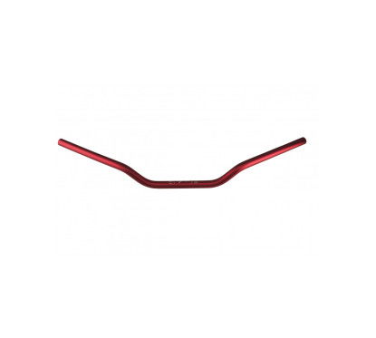 Forbikes Manubrio AL6061 Ø22,2mm "BASSO" Anodizzato Rosso | Look Sportivo e Resistente