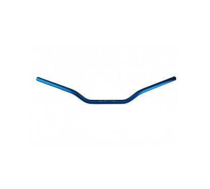 Forbikes Manubrio AL6061 Ø22,2mm "BASSO" Anodizzato Blu | Look Sportivo e Resistente