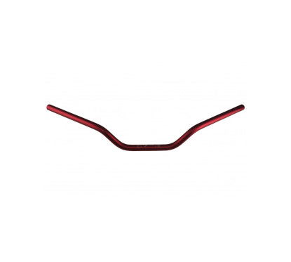 Forbikes Manubrio AL6061 Ø22,2mm "MEDIO" Anodizzato Rosso | Controllo e Stile Sportivo