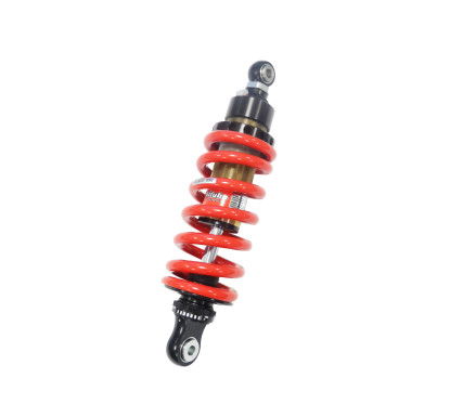 Bitubo Mono Ammortizzatore Posteriore XZE01 A0055XZE01 - Regolabile, Molla Rossa
