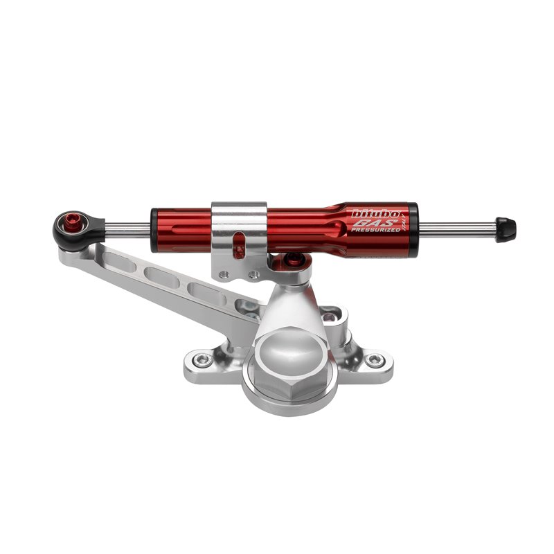 Bitubo Kit Ammortizzatore di Sterzo KIT181A1 - Montaggio Originale con Ammortizzatore Rosso Bitubo Kit Ammortizzatore di Sterzo KIT181A1 - Montaggio Originale con Ammortizzatore Rosso