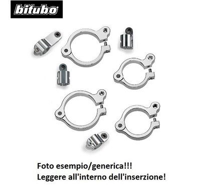 Kit Attacchi Sterzo Bitubo KIT198A1 - Montaggio Sotto Strumenti
