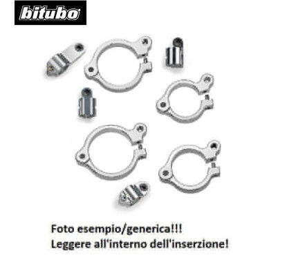 Kit Attacchi Sterzo Bitubo KIT198A1 - Montaggio Sotto Strumenti