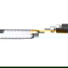 LighTech Pair of Approved E8 LED Arrows + Front White Light - Motorcycle Turn Signals, 91 mm,...