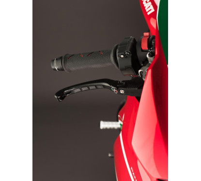 LighTech Leva Freno Ribaltabile (Tipi K,J,H) – Compatibile con Honda, Aprilia, Triumph,...