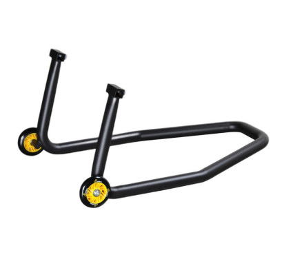 LighTech Iron Rear Stand With Forks Black Super Stability and Lightweight