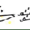 LighTech Iron Rear Stand With Rollers Black LighTech Iron Rear Stand With Rollers Black