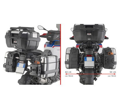Side case holder for BMW R1300GS ADVENTURE (2025) Givi