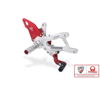 copy of Pedane regolabili Ducati Streetfighter V4 Carbon CNC Racing PE410S