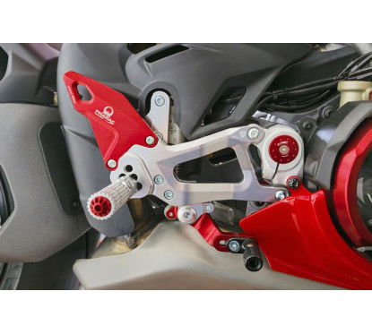 CNC Racing Pedane regolabili Ducati Panigale V4 - Pramac Racing Limited Edition