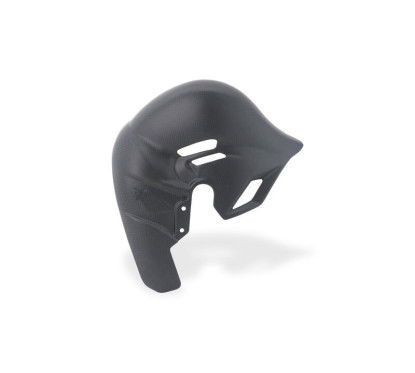 Paracalore collettori Ducati Panigale V4 - carbonio CNC Racing Nero