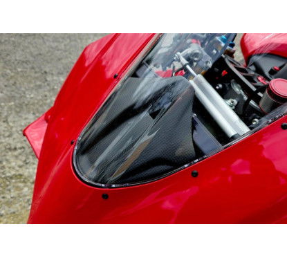 Ducati Panigale V4 lower fairing cover - carbon CNC Racing ZA415Y