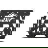 Portapacchi Adventure, Honda Africa Twin Adventure Sports '20- R&G AR0005BK Portapacchi Adventure, Honda Africa Twin Adventure Sports '20- (monta anche con telaio...