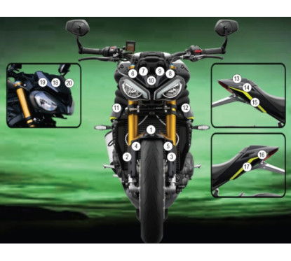 Eazi-Grip Paint Protection Kit for Triumph Speed Triple 1200 RS (2025)